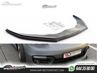 SPOILER DELANTERO DESCATALOGADO PORSCHE PANAMERA LOOK CARBONO