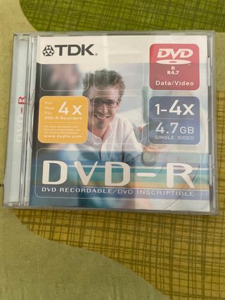 TDK DVD-R 4.7GB 1-4x Data/Video