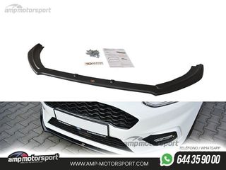 SPOILER DELANTERO DESCATALOGADO FORD FIESTA MK8 NEGRO BRILLO