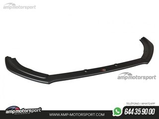 SPOILER DELANTERO DESCATALOGADO FORD FIESTA MK8 NEGRO BRILLO
