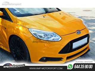 SPOILER DELANTERO DESCATALOGADO FORD FOCUS ST MK3 NEGRO BRILLO