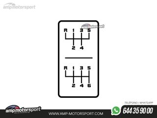 POMO DE CAMBIO CON FUNDA PARA AUDI A4 B8
