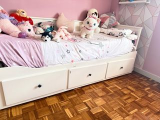 Sofá Cama Diván Hemnes Ikea + 2 Colchones