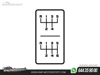 POMO DE CAMBIO CON FUNDA PARA VOLKSWAGEN TRANSPORTER T5 T6