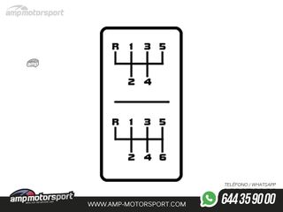 POMO DE CAMBIO CON FUNDA PARA VOLKSWAGEN POLO