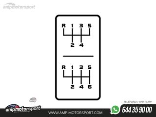 POMO DE CAMBIO CON FUNDA PARA VOLKSWAGEN TOURAN / CADDY