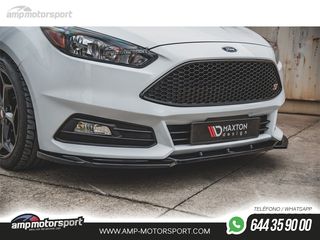 SPOILER DELANTERO DESCATALOGADO FORD FOCUS ST MK3 NEGRO MATE