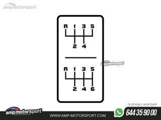 POMO DE CAMBIO CON FUNDA PARA VOLKSWAGEN GOLF IV