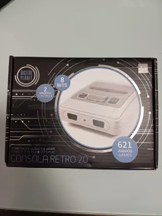Consola Retro 2.0 Digital Planet 621 Juegos