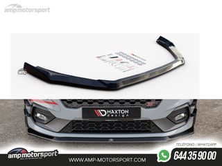 SPOILER DELANTERO DESCATALOGADO FORD FIESTA MK8 NEGRO BRILLO