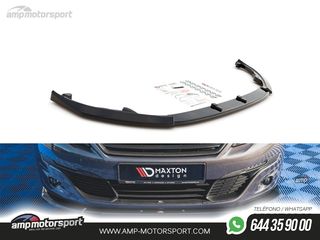 SPOILER DELANTERO DESCATALOGADO PEUGEOT 308 NEGRO BRILLO