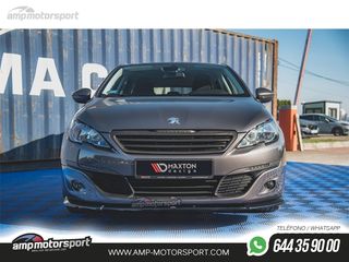 SPOILER DELANTERO DESCATALOGADO PEUGEOT 308 NEGRO BRILLO