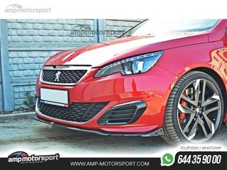 SPOILER DELANTERO DESCATALOGADO PEUGEOT 308 GTI NEGRO BRILLO