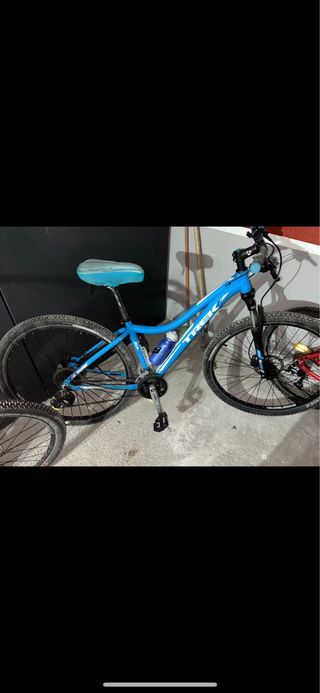 Bicicleta Trek Mujer Azul todo terreno 
