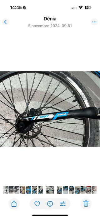 Bicicleta Trek Mujer Azul todo terreno 