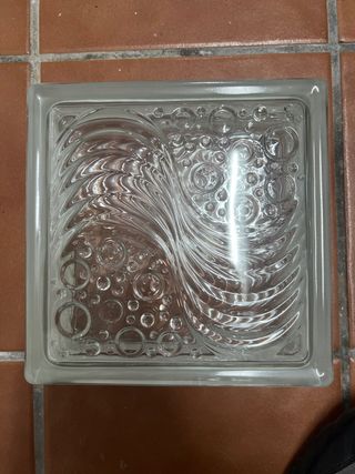 Bloques de Vidrio Decorativos con Diseño