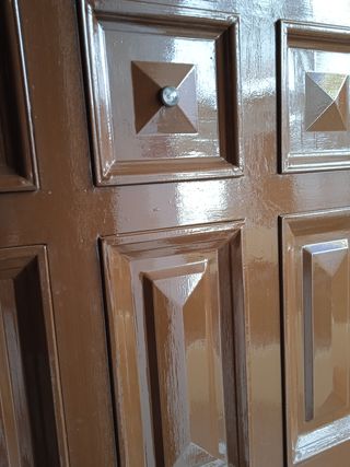 Puerta Hierro Calle 89x2'8m con Cerradura