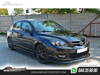 SPOILER DELANTERO DESCATALOGADO MAZDA 3 MPS NEGRO BRILLO