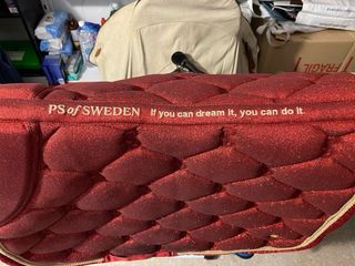 Sudadero PS Off Sweden Rojo Brillo