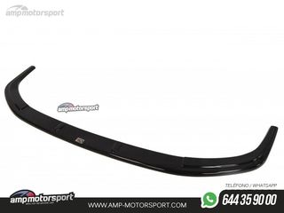 SPOILER DELANTERO DESCATALOGADO MITSUBISHI LANCER EVO X NEGRO BRILLO