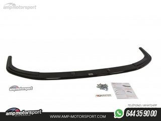 SPOILER DELANTERO DESCATALOGADO MITSUBISHI LANCER EVO X NEGRO BRILLO