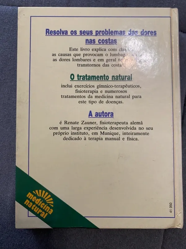 Tratamento Natural das Dores nas Costas