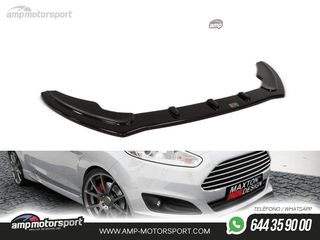 SPOILER DELANTERO DESCATALOGADO FORD FIESTA MK7 NEGRO MATE