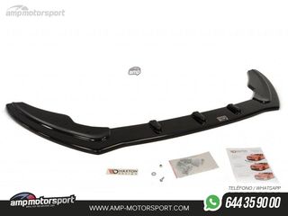 SPOILER DELANTERO DESCATALOGADO FORD FIESTA MK7 NEGRO MATE
