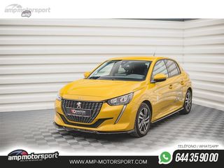 SPOILER DELANTERO DESCATALOGADO PEUGEOT 208 NEGRO MATE