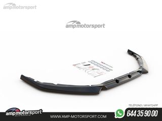 SPOILER DELANTERO DESCATALOGADO PEUGEOT 208 NEGRO MATE