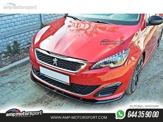 SPOILER DELANTERO DESCATALOGADO PEUGEOT 308 GTI NEGRO MATE