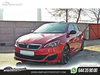 SPOILER DELANTERO DESCATALOGADO PEUGEOT 308 GTI NEGRO MATE