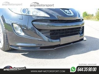 SPOILER DELANTERO DESCATALOGADO PEUGEOT RCZ NEGRO MATE
