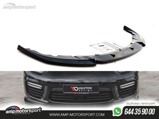 SPOILER DELANTERO DESCATALOGADO PORSCHE PANAMERA NEGRO MATE
