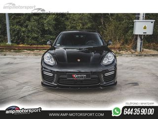 SPOILER DELANTERO DESCATALOGADO PORSCHE PANAMERA NEGRO MATE