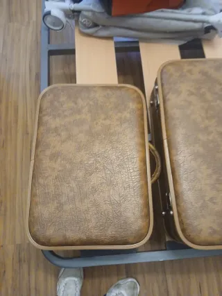 Maletas antiguas vintage sin uso