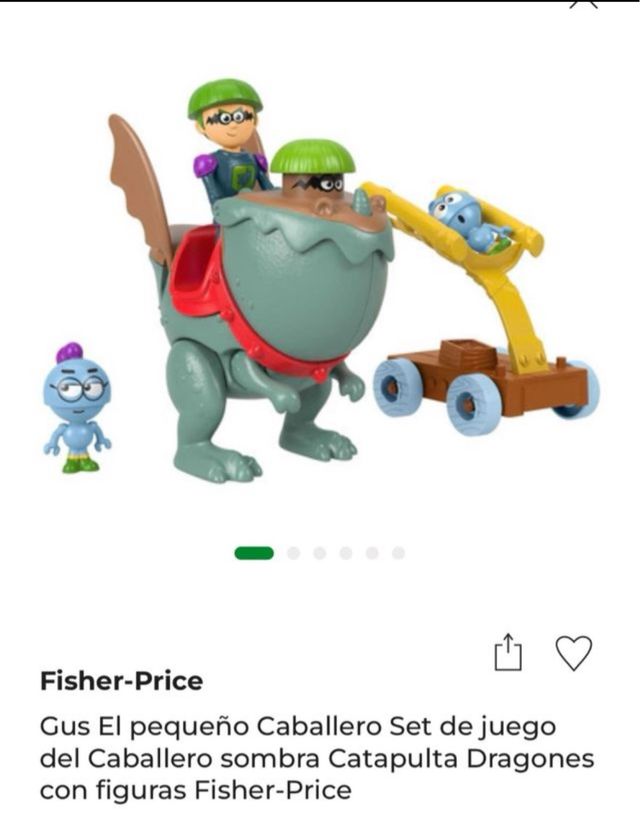 Fisher-Price Gus el Caballero Catapulta