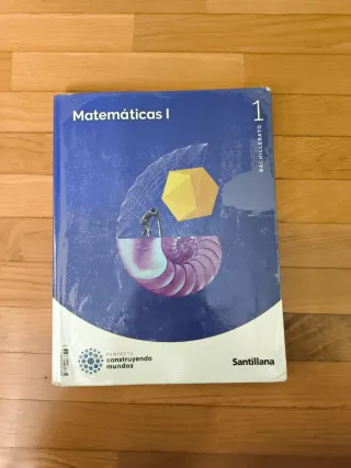 MATEMATICAS I 1BTO CONSTRUYENDO MUNDOS