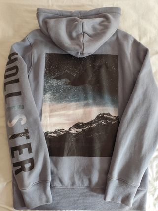 Sudadera Hollister Azul, Talla M