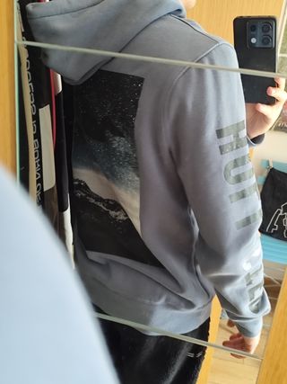 Sudadera Hollister Azul, Talla M