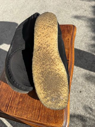 Botas Clarks Wallabee Negras