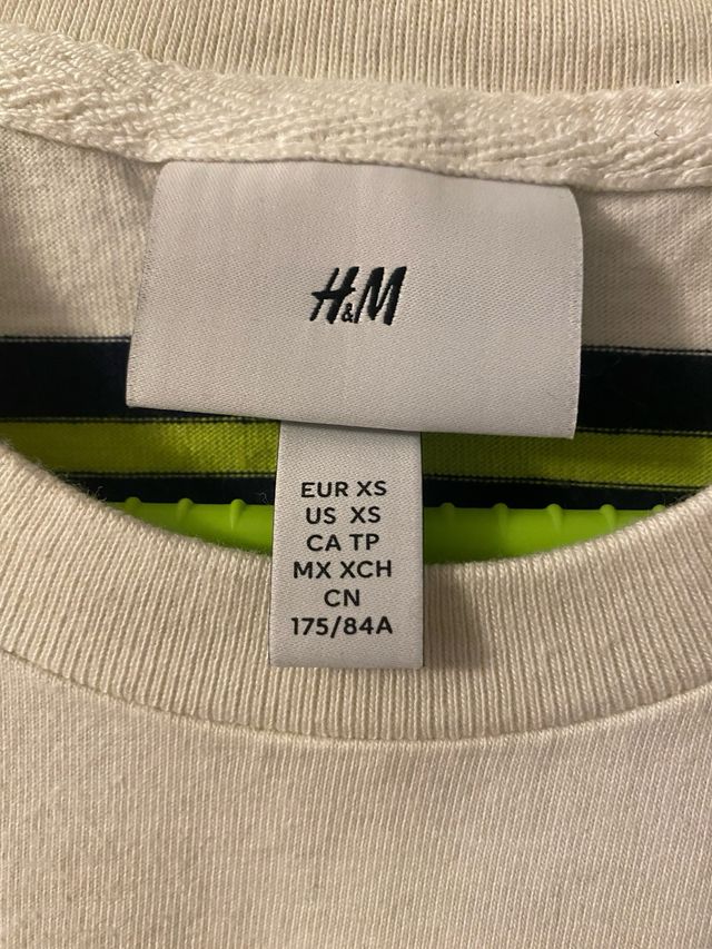 Camiseta Zara Rayas Talla XS