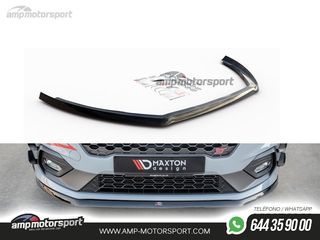 SPOILER DELANTERO DESCATALOGADO FORD FIESTA MK8 NEGRO MATE