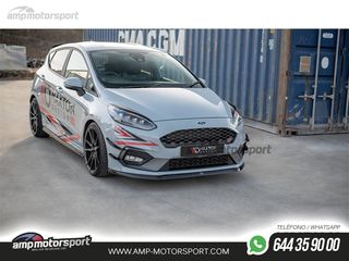 SPOILER DELANTERO DESCATALOGADO FORD FIESTA MK8 NEGRO MATE
