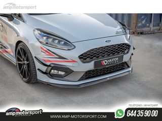 SPOILER DELANTERO DESCATALOGADO FORD FIESTA MK8 NEGRO MATE