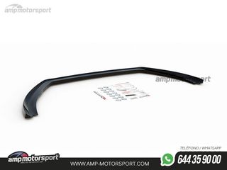 SPOILER DELANTERO DESCATALOGADO FORD FIESTA MK8 NEGRO MATE