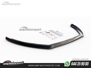 SPOILER DELANTERO DESCATALOGADO FORD FIESTA MK8 NEGRO MATE