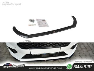 SPOILER DELANTERO DESCATALOGADO FORD FIESTA MK8 NEGRO MATE