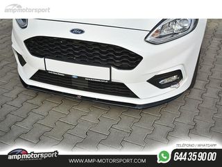 SPOILER DELANTERO DESCATALOGADO FORD FIESTA MK8 NEGRO MATE