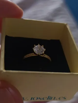 Anillo Roselin Reina Oro